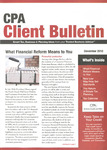 CPA Client Bulletin, December 2010 by American Institute of Certified Public Accountants (AICPA)