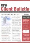CPA Client Bulletin, January 2011 by American Institute of Certified Public Accountants (AICPA)