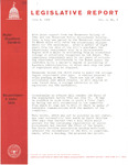 Legislative Report, Volume 1, Number 6, June 4, 1965 by American Institute of Certified Public Accountants. Legislative Advisory Service