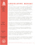 Legislative Report, Volume 3, Number 7, June 9, 1967