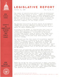 Legislative Report, Volume 4, Number 6, October 25, 1968