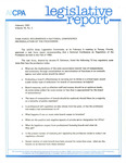 Legislative Report, Volume 15, Number 2, February 1982 by American Institute of Certified Public Accountants (AICPA)