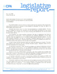 Legislative Report, Volume 15, Number 5-6, May-June 1982 by American Institute of Certified Public Accountants (AICPA)