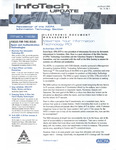 InfoTech Update, Volume 14, Number 4, July/August 2005 by American Institute of Certified Public Accountants. Information Technology Section