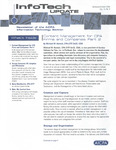 InfoTech Update, Volume 15, Number 5, September/October 2006 by American Institute of Certified Public Accountants. Information Technology Section