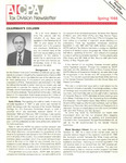 Tax Division Newsletter, Volume 4, Number 1, Spring 1988 by American Institute of Certified Public Accountants. Tax Division