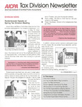 Tax Division Newsletter, Volume 7, Number 3, June/July 1991 by American Institute of Certified Public Accountants. Tax Division