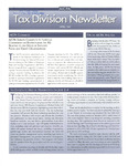 Tax Division Newsletter, Volume 13, Number 2, April 1997