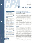 CPA Consultant, Volume 13, Number 5, March/April 1999