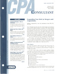 CPA Consultant, Volume 13, Number 6, May-August 1999