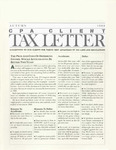 CPA Client Tax Letter, Autumn 1988 by American Institute of Certified Public Accountants (AICPA)