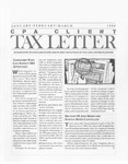 CPA Client Tax Letter, January/February/March 1990 by American Institute of Certified Public Accountants (AICPA)