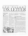 CPA Client Tax Letter, October/November/December 1990 by American Institute of Certified Public Accountants (AICPA)