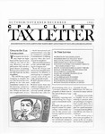 CPA Client Tax Letter, October/November/December 1991 by American Institute of Certified Public Accountants (AICPA)