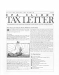 CPA Client Tax Letter, January/February/March 1993