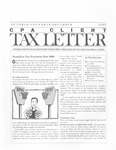 CPA Client Tax Letter, October/November/December 1996 by American Institute of Certified Public Accountants (AICPA)