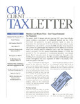 CPA Client Tax Letter, April/May/June 1998