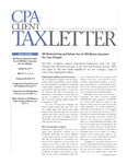 CPA Client Tax Letter, October/November/December 1998