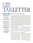 CPA Client Tax Letter, April/May/June 1999
