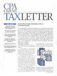 CPA Client Tax Letter, July/August/September 1999