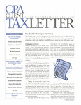 CPA Client Tax Letter, October/November/December 1999