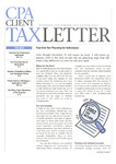 CPA Client Tax Letter, October/November/December 2003 by American Institute of Certified Public Accountants (AICPA)