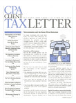 CPA Client Tax Letter, October/November/December 2004 by American Institute of Certified Public Accountants (AICPA)