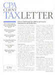 CPA Client Tax Letter, October/November/December 2005 by American Institute of Certified Public Accountants (AICPA)