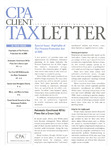 CPA Client Tax Letter, January/February/March 2007 by American Institute of Certified Public Accountants (AICPA)