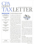 CPA Client Tax Letter, October/November/December 2009