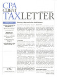 CPA Client Tax Letter, April/May/June 2010 by American Institute of Certified Public Accountants (AICPA)