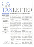 CPA Client Tax Letter, July/August/September 2010 by American Institute of Certified Public Accountants (AICPA)