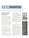 CPA healthCare Client Letter, Fall 1995 by American Institute of Certified Public Accountants (AICPA)