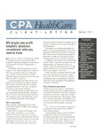 CPA healthCare Client Letter, Spring 1995 by American Institute of Certified Public Accountants (AICPA)