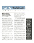 CPA healthCare Client Letter, Winter 1996