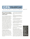 CPA healthCare Client Letter, Spring 1997
