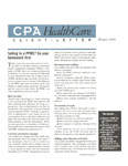 CPA healthCare Client Letter, Winter 1999