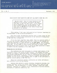 State Society Newsletter, Volume 1, Number 8, September 1950