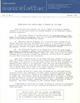 State Society Newsletter, Volume 2, Number 1, January 1951