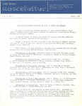State Society Newsletter, Volume 2, Number 3, March 1951