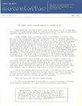 State Society Newsletter, Volume 2, Number 5, May 1951