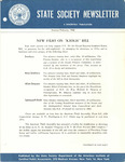 State Society Newsletter, January/February 1960