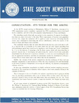 State Society Newsletter, November/December 1960