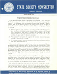 State Society Newsletter, January/February 1961