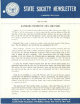 State Society Newsletter, May/June 1961