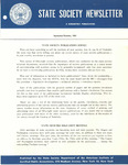State Society Newsletter, September/October 1961 by American Institute of Certified Public Accountants. State Society Department