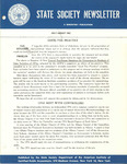 State Society Newsletter, July/August 1962