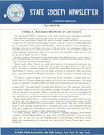State Society Newsletter, July/August 1963