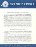 State Society Newsletter, September/October 1963