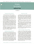 State Society Newsletter, May/June 1964